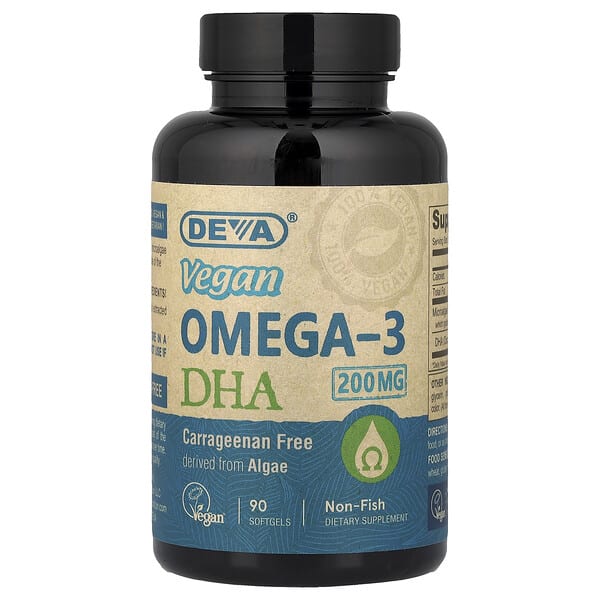 dev00023_v_93.jpg веганская омега-3 кислота ДГК, 90 капсул — Deva