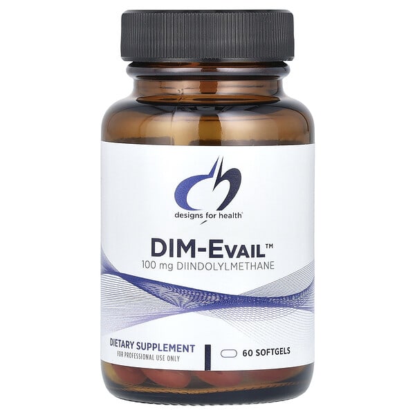 dfh00123_v_11.jpg Dim-Evail™, 100 мг, 60 мягких капсул — Designs For Health