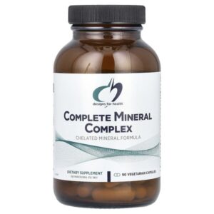 Полный минеральный комплекс, 90 вегетарианских капсул — Designs For Health