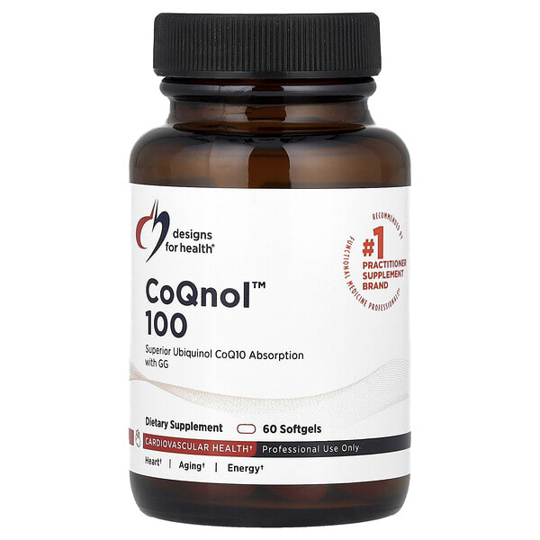 dfh00307_v_27.jpg CoQnol™ 100, 60 Softgels — Designs For Health