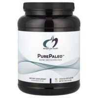 PurePaleo™, Bone Broth Protein, Chocolate, 1.8 lbs (810 g) — Designs For Health