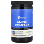 Amino Complex, натуральный апельсин, 360 г (12,7 унции) — Designs For Health