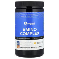 Amino Complex, натуральный апельсин, 360 г (12,7 унции) — Designs For Health