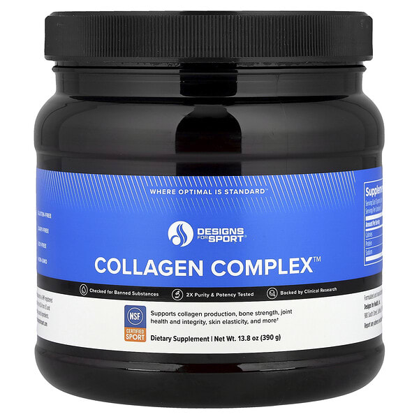 dfh00715_v_8.jpg Designs For Sport®, Collagen Complex™, 390 г (13,8 унции) — Designs For Health