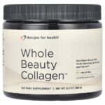Whole Beauty Collagen™, коллаген без добавок, 180 г (6,3 унции) — Designs For Health