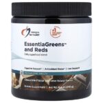 EssentiaGreens™ и красные фрукты, с шоколадным вкусом, 240 г (8,4 унции) — Designs For Health