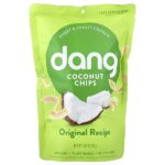 Dang Foods, Кокосовые чипсы, оригинальный рецепт, 90 г (3,17 унции)
