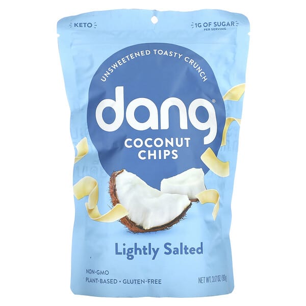 dgf00312_v_15.jpg Dang Foods, кокосовые чипсы, слабосоленые, 90 г (3,17 унции)