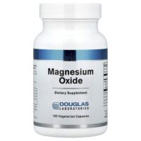 Magnesium Oxide, 100 Vegetarian Capsules (300 mg per Capsule) — Douglas Laboratories