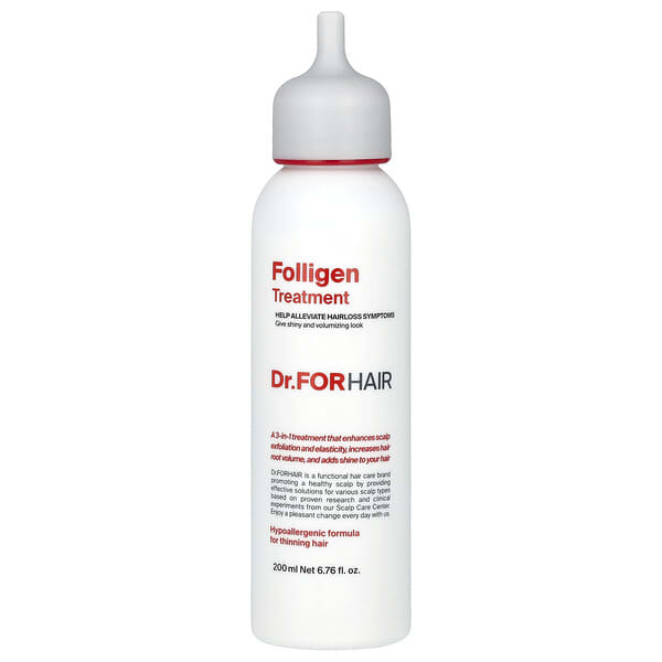 dhr53131_v_52.jpg Folligen Treatment, средство для волос, 200 мл (6,76 жидк. унций) — Dr.ForHair