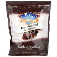 Almonds, обжаренный в духовке миндаль, темный шоколад, 709 г (25 унций) — Blue Diamond
