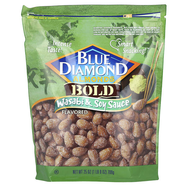 dia13118_v_6.jpg Миндаль, жирный, васаби и соевый соус, 709 г (25 унций) — Blue Diamond