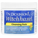 TN Dickinson's® Witch Hazel®, очищающие салфетки, без отдушек, 60 очищающих салфеток — Dickinson Brands