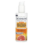 Original Witch Hazel, осветляющий тоник 4-в-1 и сыворотка с грейпфрутом, без спирта, 118 мл (4 жидк. унц.) — Dickinson Brands