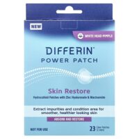 Power Patch, восстановление кожи, 23 очищающих патча — Differin