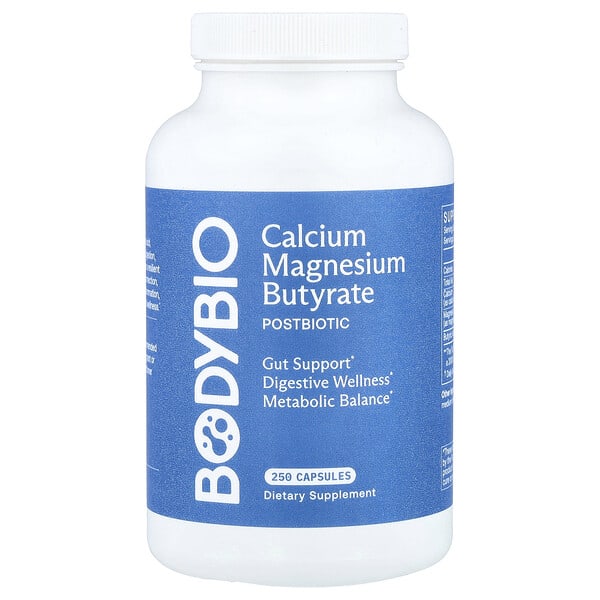 dio91325_v_80.jpg бутират кальция и магния, 250 капсул — BodyBio