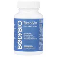Resolvin, ЭПК, ДГК и СПМ, 60 капсул — BodyBio