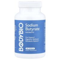 бутират натрия, 100 капсул — BodyBio