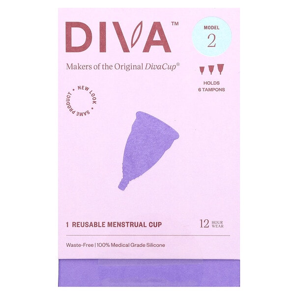 div00002_v_59.jpg Diva International, DivaCup, тип 2, 1 многоразовая менструальная чаша