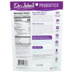Probiotics, Digestive Health Pops™, + клетчатка и витамин C, клубника, персик и яблоко, 14 леденцов на палочке в индивидуальной упаковке, 109 г (3,85 унции) — Dr. John's Healthy Sweets — изображение 2