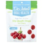 Oral Health, капли для сухости во рту, с ксилитом, вишня, без сахара, 24 конфеты в индивидуальной упаковке, 109 г (3,85 унции) — Dr. John's Healthy Sweets
