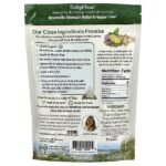 Ayurvedic Stomach Relief & Happy Liver, травяной чай для выведения токсинов, без кофеина, 30 роскошных чайных пакетиков Pyramid, 120 г (4,2 унции) — DelighTeas — изображение 2