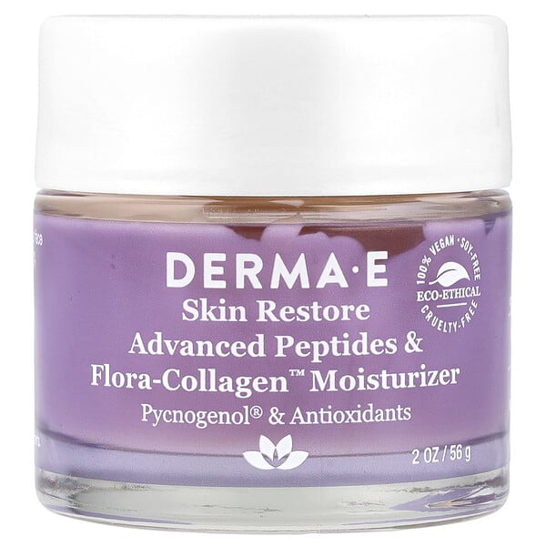 dme00700_v_64.jpg Увлажняющее средство с улучшенными пептидами и Flora-Collagen™, 56 г (2 унции) — DERMA E