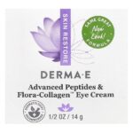 Advanced Peptides & Flora, крем для области вокруг глаз с коллагеном, 14 г (1/2 унции) — DERMA E — изображение 2