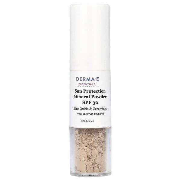 dme01486_v_19.jpg Essentials, минеральная пудра для защиты от солнца, SPF 30, 5 г (0,16 унции) — DERMA E