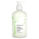 Ramos Clean Curls, шампунь для локонов, для волнистых, вьющихся и кудрявых волос, 355 мл (12 жидк. унций) — DERMA E