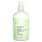 Ramos Clean Curls, 2 в 1, кондиционер для локонов и совместное мытье для локонов, для волнистых, вьющихся и кудрявых волос, 355 мл (12 жидк. унций) — DERMA E