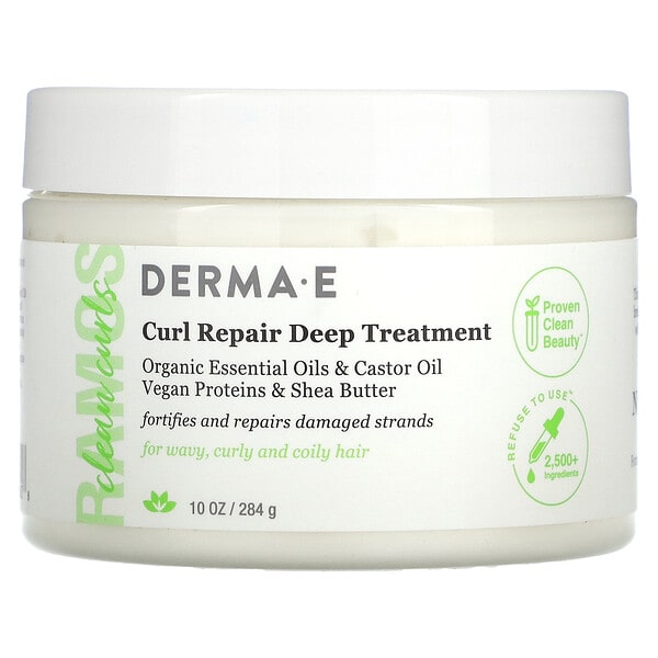 dme06360_v_12.jpg Ramos Clean Curls, глубокое восстановление локонов, 284 г (10 унций) — DERMA E