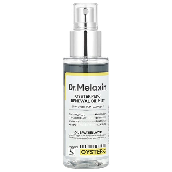 dmx48148_v_21.jpg Oyster Pep-3 восстанавливающий масляный спрей, 100 мл (3,38 жидк. унц.) — Dr.Melaxin