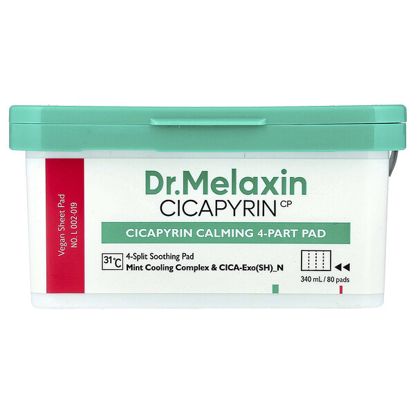 dmx48239_v_20.jpg Cicapyrin Calming Pad, 4 части, 80 тампонов — Dr.Melaxin