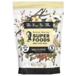 Super Foods, порошок из 3 протеинов, тыква + лен + подсолнечник, ваниль, 453,5 г (16 унций) — Dr. Murray's