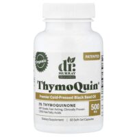 ThymoQuin®, 500 мг, 60 мягких гелевых капсул — Dr. Murray's