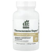 Theracurmin Super®, куркумин с клинически доказанной эффективностью, 60 веганских капсул — Dr. Murray's