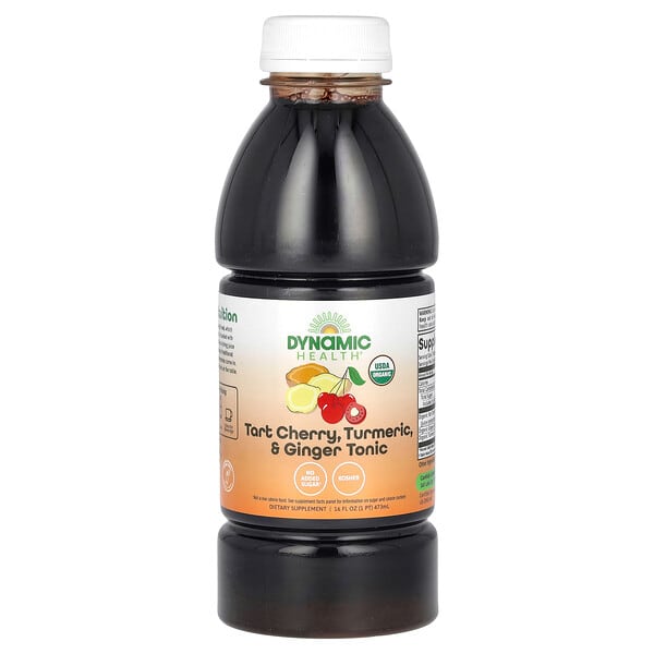 dnh10214_v_58.jpg Вишневый тоник с куркумой и имбирем, 473 мл (16 жидк. унц.) — Dynamic Health