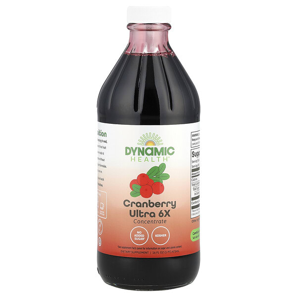 dnh27158_v_28.jpg 6-кратный концентрат клюквы, 473 мл (16 жидк. Унций) — Dynamic Health