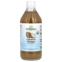 Кокосовый уксус с матерью, 473 мл (16 жидк. Унций) — Dynamic Health