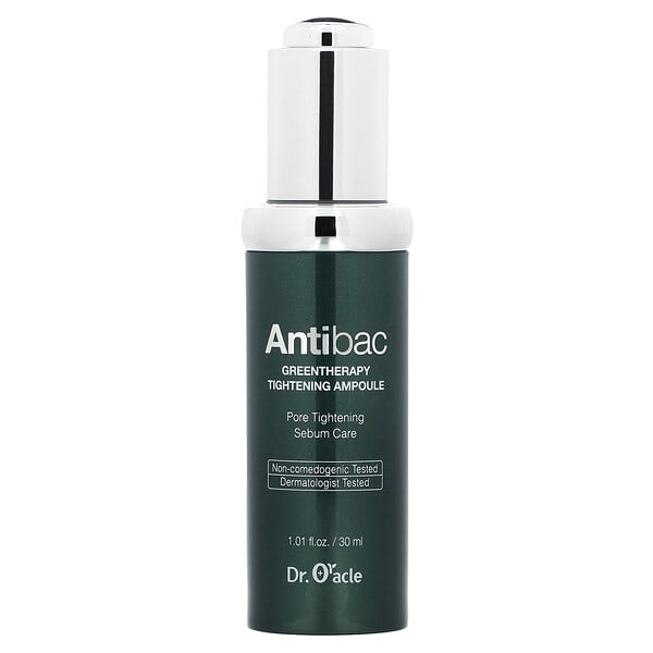 doc73075_v_23.jpg Dr. Oracle, Antibac, Greentherapy, укрепляющая ампула, 30 мл (1,01 жидк. унц.)