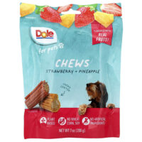 жевательные таблетки с клубникой и ананасом, 200 г (7 унций) — Dole for Pets