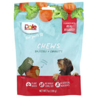 жевательные таблетки, брокколи и морковь, 200 г (7 унций) — Dole for Pets