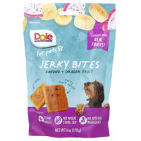 Jerky Bites, со вкусом банана и питайи, 170 г (6 унций) — Dole for Pets