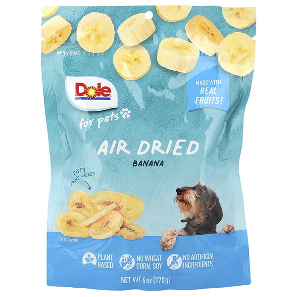dop05607_v_2.jpg банан, сушеный на воздухе, 170 г (6 унций) — Dole for Pets