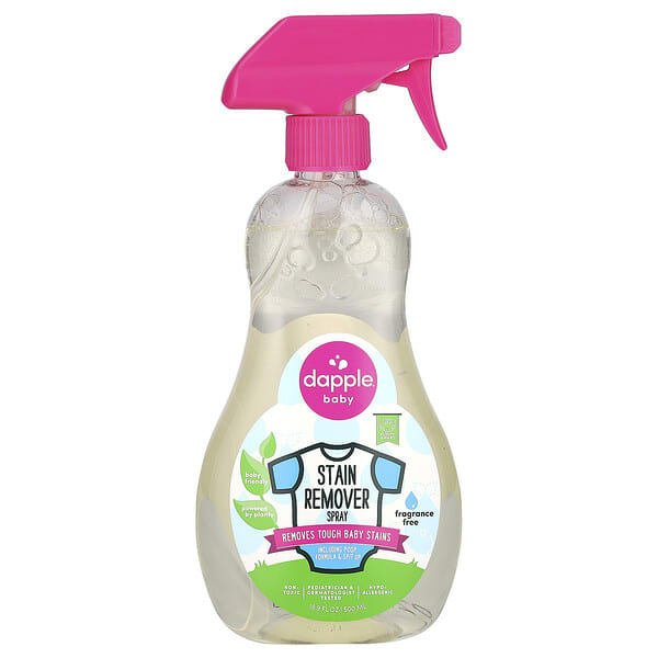 dpl00136_v_2.jpg Stain Remover Spray, Fragrance Free, 16.9 fl oz (500 ml) — Dapple Baby