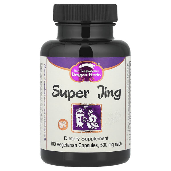 dra00118_v_42.jpg Super Jing, 100 вегетарианских капсул — Dragon Herbs