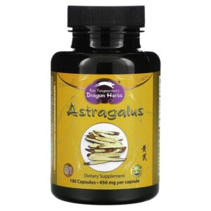 астрагал, 450 мг, 100 капсул — Dragon Herbs