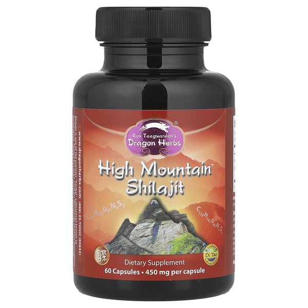 dra00526_v_31.jpg High Mountain™, мумиё, 450 мг, 60 капсул — Dragon Herbs