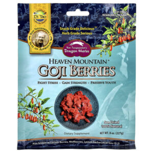 Ягоды годжи Heaven Mountain, 227 г (8 унций) — Dragon Herbs